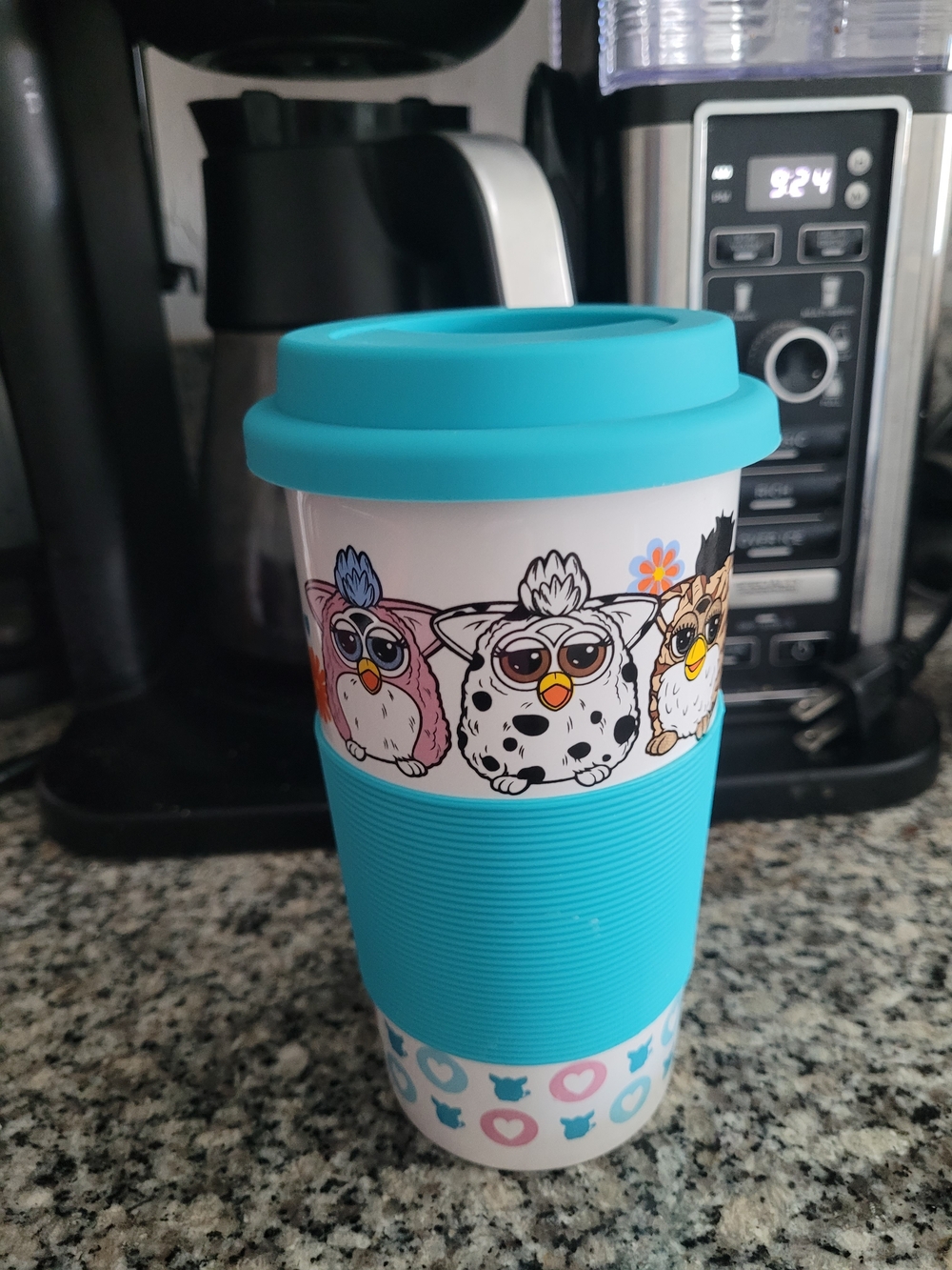 Furby Ceramic Cup with Beige Base